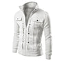 Herren Zip-Up Jacke mit Stehkragen – Carlo