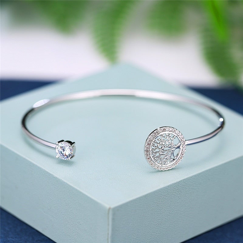 Verstellbares Lebensbaum Armband - Elowen