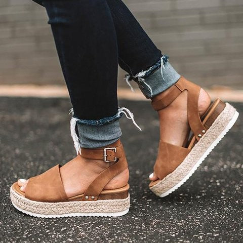Modische Damen Espadrille Sommerschuhe – Liv