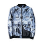 Herren Bomberjacke mit abstraktem Muster - Enzo