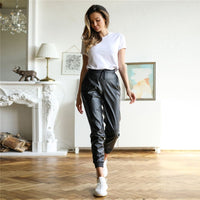 Lola Leren Pants | A casual women's trouser