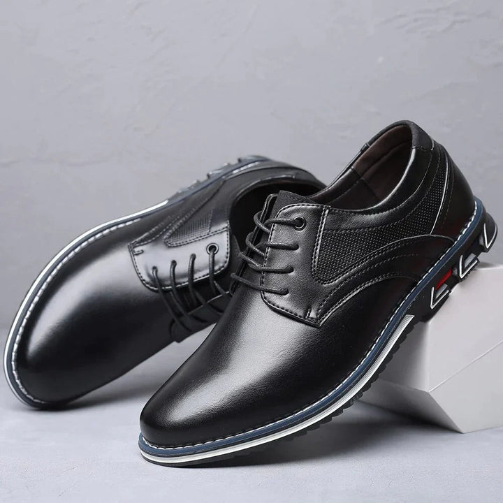 Orthopädische Herrenschuhe aus Leder – Finn
