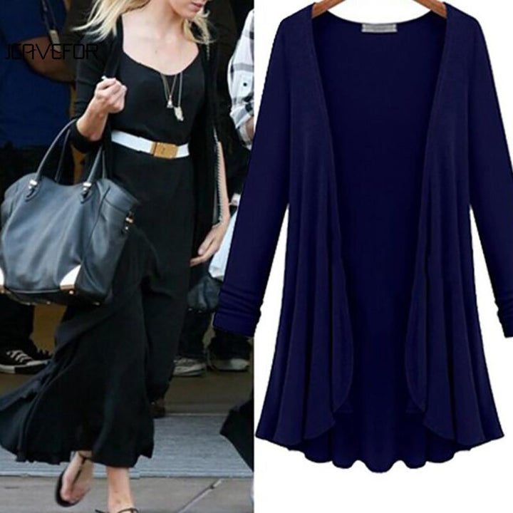 Damesvest met Ruches – Herfstmagie Elena