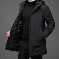 Klassische Daunenjacke mit Kapuze - Victor