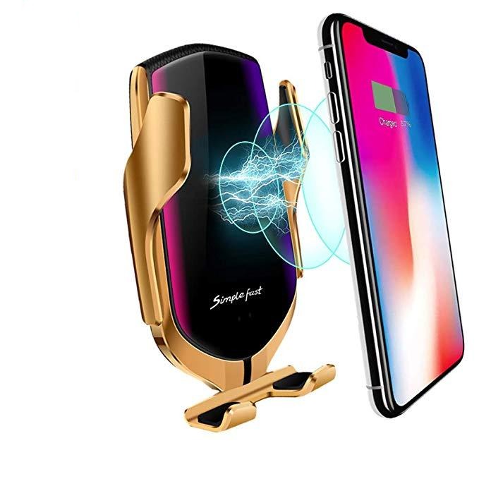 Automatische Telefoonhouder met Draadloze Oplader – GripCharge
