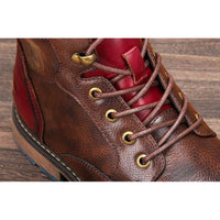 Braune Herren Oxford Stiefel – Jules