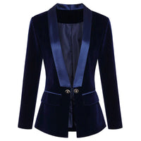 Samtiger Damenblazer - Vivienne