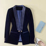 Samtiger Damenblazer - Vivienne