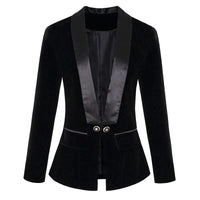 Samtiger Damenblazer - Vivienne