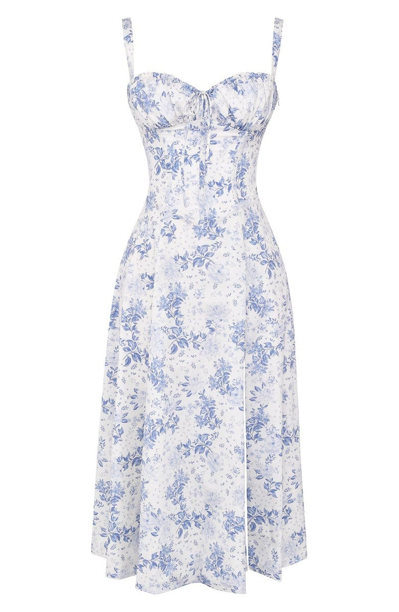 Bustier-Sommerkleid mit Taillenkorsett - Isabella