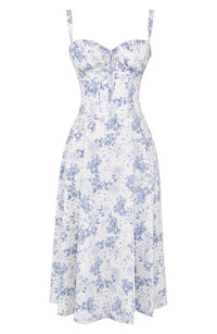 Bustier-Sommerkleid mit Taillenkorsett - Isabella