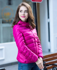 Stilvolle Wende-Daunenjacke für Damen - Aurora