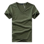 Slim Fit V-Ausschnitt T-Shirt für Herren – Jonas