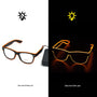 Leuchtende Neon-Brille - LumaGlow
