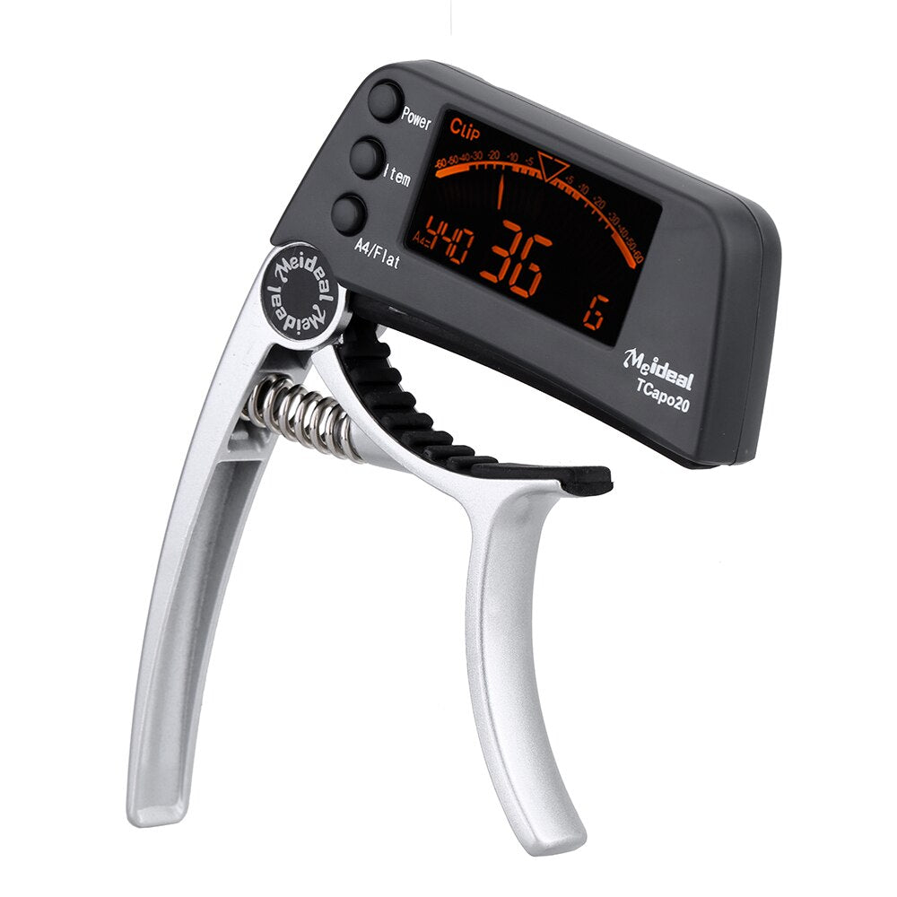 2-in-1 Gitarren-Capo & Tuner – TuneGrip