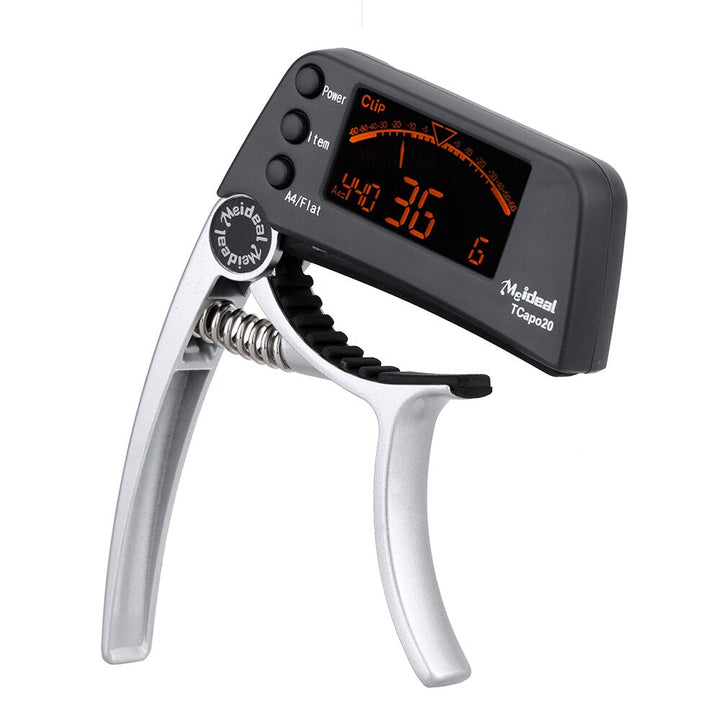 2-in-1 Gitarren-Capo & Tuner – TuneGrip