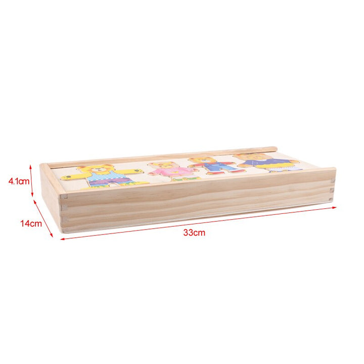 Wooden Jigsaw Puzzle - DressUp Max