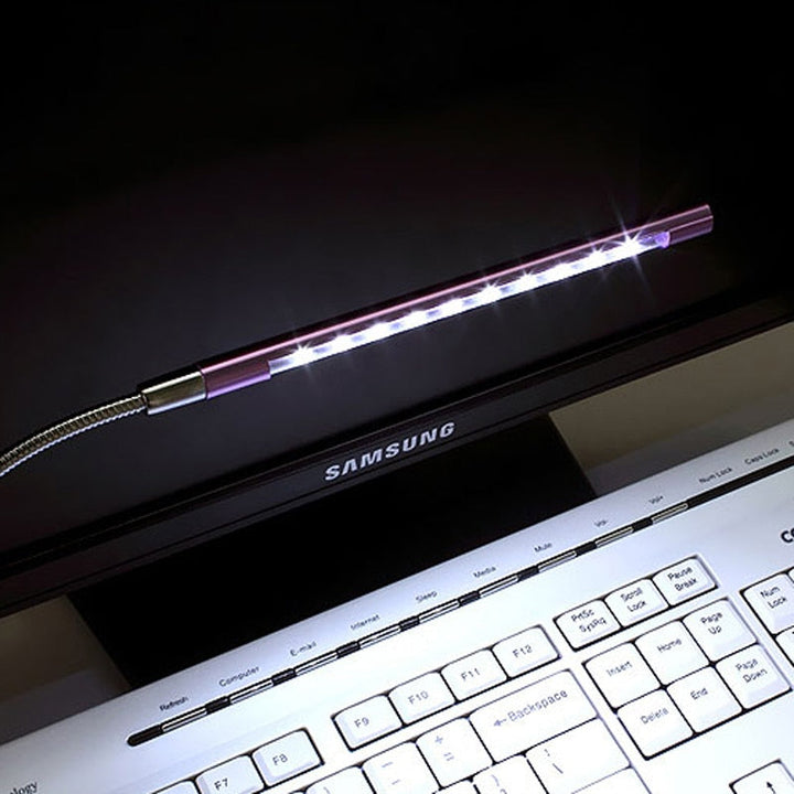 Flexible LED-Tastaturlampe - LumoBeam