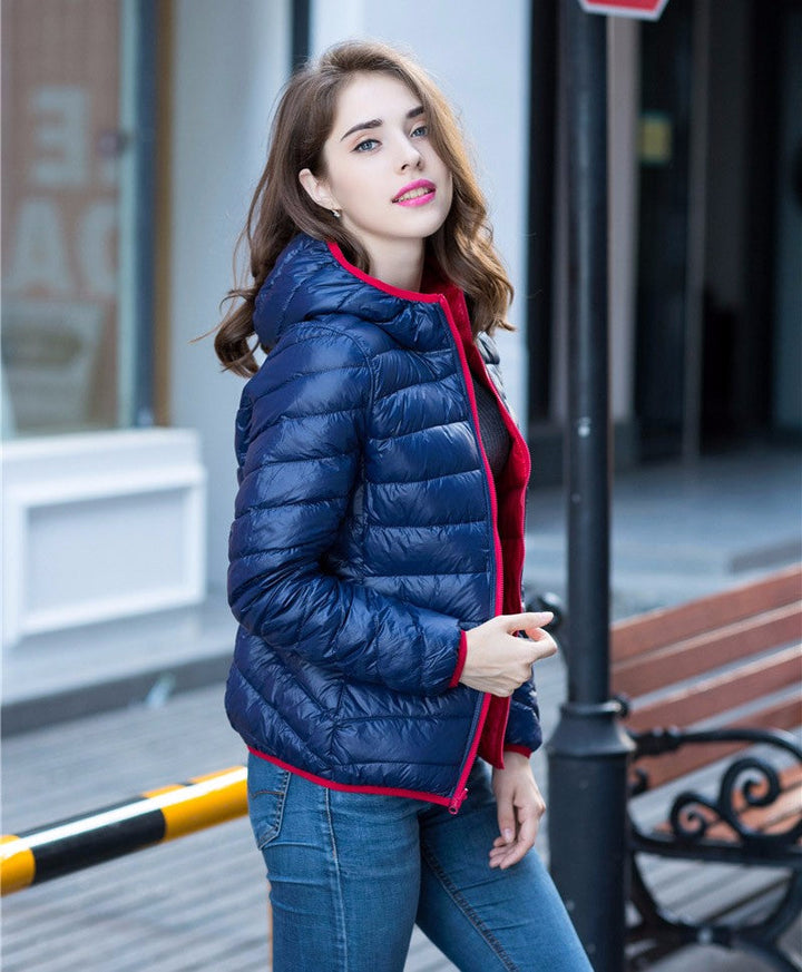 Stilvolle Wende-Daunenjacke für Damen - Aurora