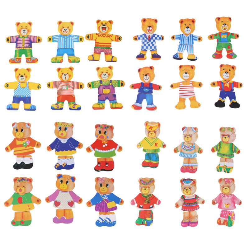 Wooden Jigsaw Puzzle - DressUp Max