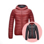 Stilvolle Wende-Daunenjacke für Damen - Aurora