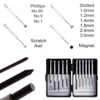 11-Piece Micro Precision Screwdriver Set with Storage Bag – Craftix