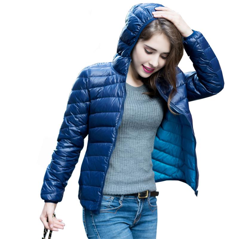 Stilvolle Wende-Daunenjacke für Damen - Aurora