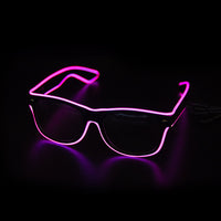 Oplichtende Neon Bril - LumaGlow