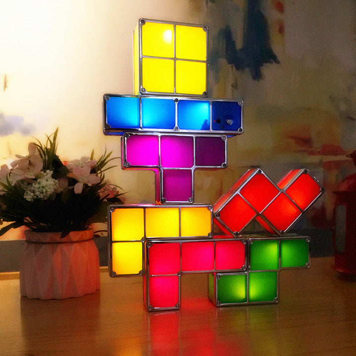 Modulare Tetris-Lampe - LumiBlocks