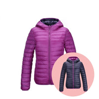 Stilvolle Wende-Daunenjacke für Damen - Aurora
