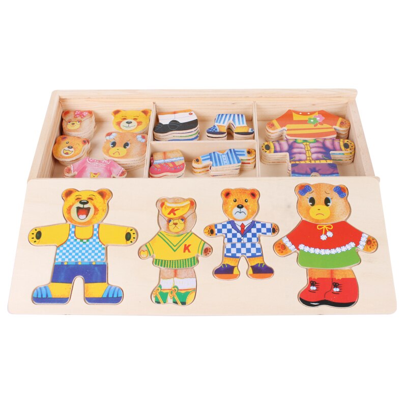 Wooden Jigsaw Puzzle - DressUp Max