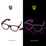 Leuchtende Neon-Brille - LumaGlow