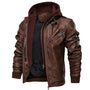 Herren Motorradjacke aus Kunstleder – Dane