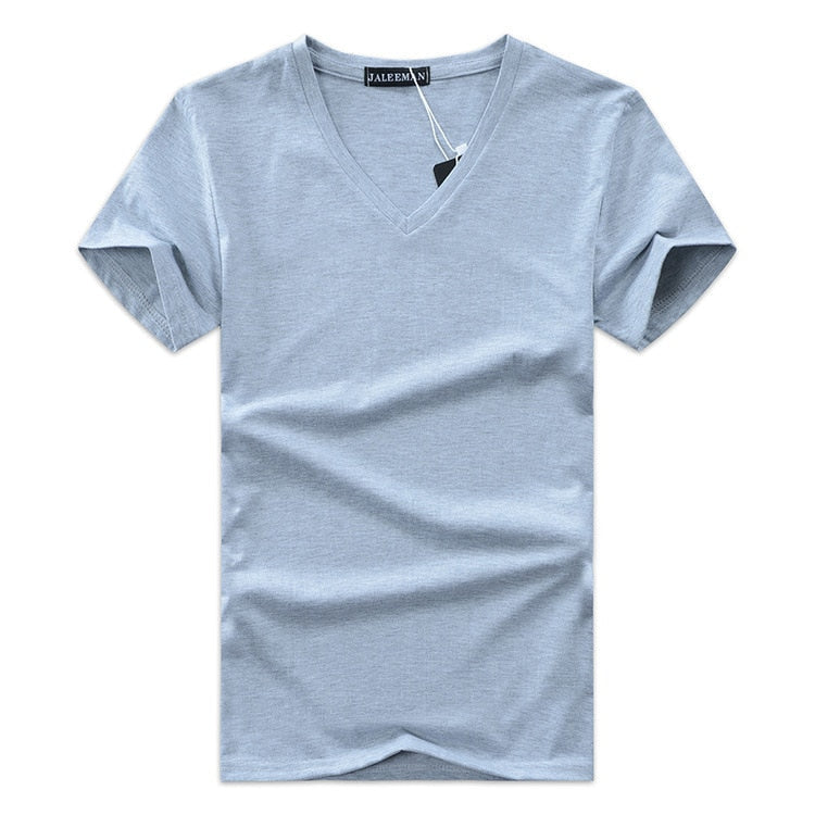 Slim Fit V-neck T-shirt men – Jonas