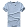 Slim Fit V-Ausschnitt T-Shirt für Herren – Jonas