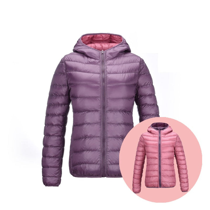 Stilvolle Wende-Daunenjacke für Damen - Aurora