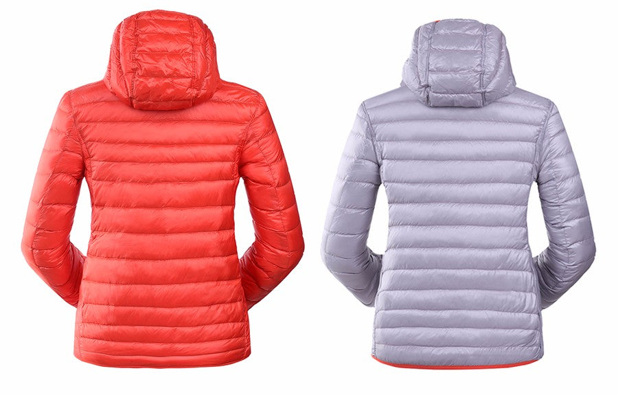 Stilvolle Wende-Daunenjacke für Damen - Aurora