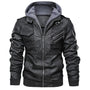 Herren Motorradjacke aus Kunstleder – Dane