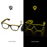 Oplichtende Neon Bril - LumaGlow