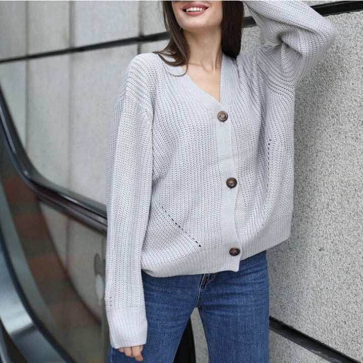 Leanne Gestrickte Weste | Warm & Bequem