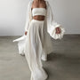 3-teiliges Sommer Set mit Blazer, Hose & Top - Leonie