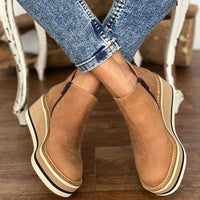 Bequeme Plateau-Stiefeletten – Mira