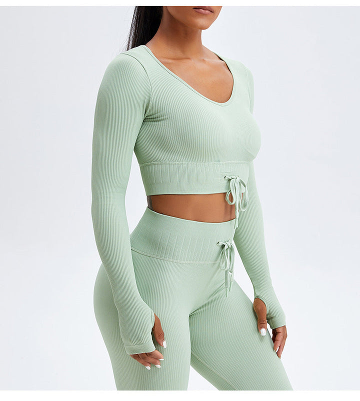 Rikky Geripptes Fitness Set | Ideal für alle Sport- und Yogaaktivitäten!