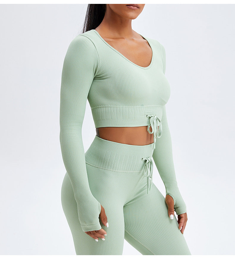 Rikky Geripptes Fitness Set | Ideal für alle Sport- und Yogaaktivitäten!
