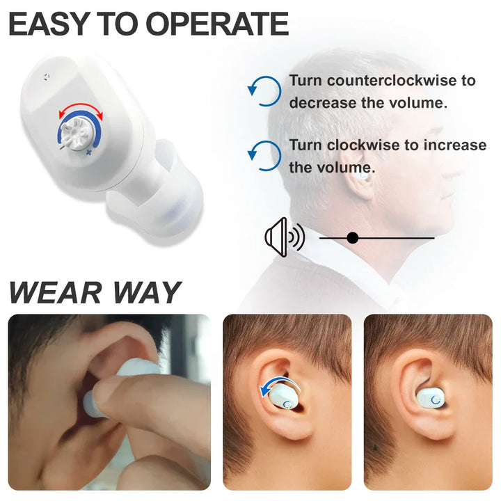 Mini-In-Ear-Hörgeräte – ClearMini 2025