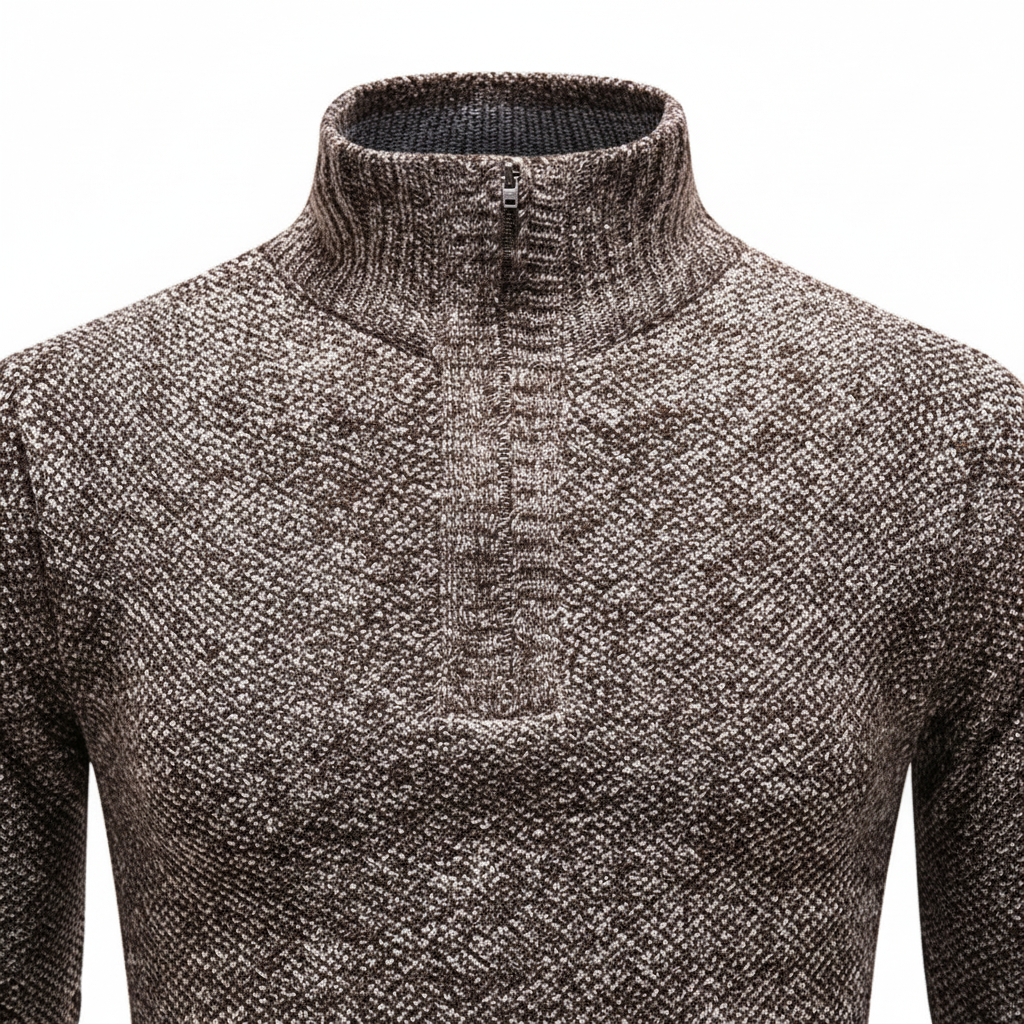 Halb-Zipper Pullover - Daniel