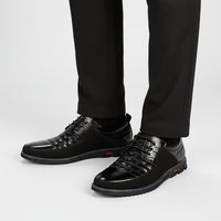 Halbschuh Aus Leder Mit Schnürung - Russell