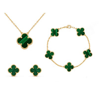Halskette Und Ohrringe - LuckJewelry 