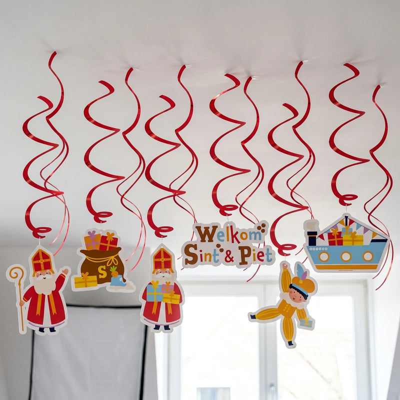 Hangende Sinterklaasversiering - TwirlVibe