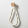 Hängender Papierhalter Aus Hanfseil - HempLoop